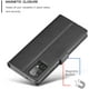 HAII Flip Étui pour Samsung Galaxy A52,Premium PU Cuir Flip Folio Étui Portefeuille avec Fente pour Carte Fermeture Magnétique – image 5 sur 5