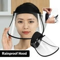 thumbnail image 1 of Adjustable Oil Proof Face Mask, Rain Proof and Wind Proof Transparent Face Mas, 1 of 7