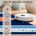 thumbnail image 6 of Design&I 5'x7' Ultra Soft Area Rug, Surfboard Vintage Longboard Wave Border Stripe Aesthetics Surf None Fluffy Washable Non Shedding for Bedroom Living Room Home Office, 6 of 7