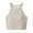 Beige, variant on DDAPJ pyju Womens Halter Longline Sports Bra Padded Gym Athletic Workout Yoga Crop Tank Tops with Built in Bra Racerback Camisole Sales of the Day Green L