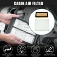 thumbnail image 2 of 1 Juego de Filtro de Aire de Cabina para Toyota Prius C Consistente No.1780121060/8713907010 Filtro de Aire del Motor, 2 of 7