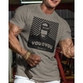 thumbnail image 2 of Gymish You VS You Men’s Workout T-Shirt – Funny Gym Shirt, Lifting Tee, Deadlift Fitness & Bodybuilding Top, 2 of 6