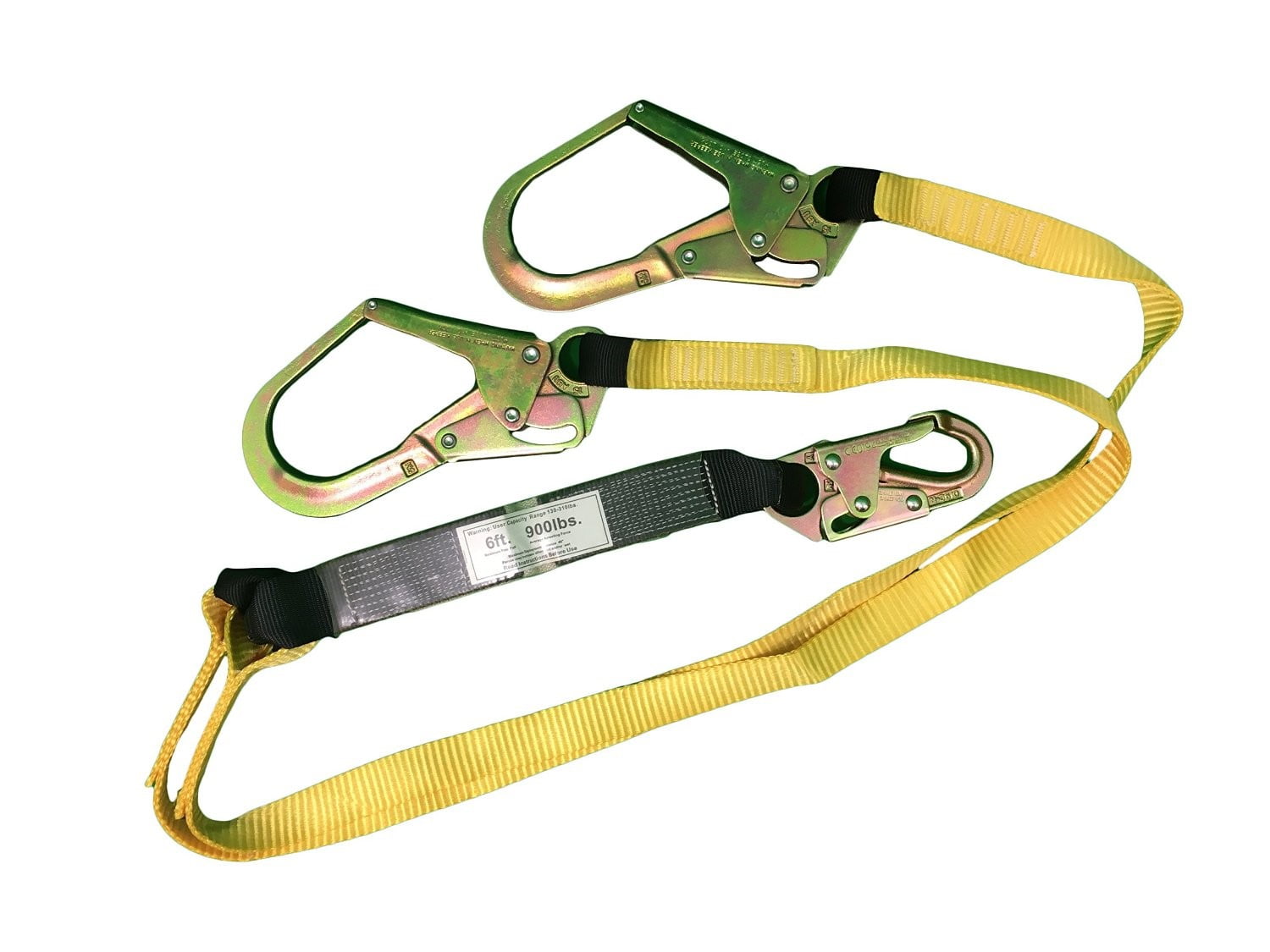 KwikSafety Fall Protection ANSI Safety Lanyards Double Leg UPC