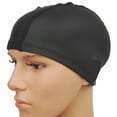 thumbnail image 2 of Zmeidao Unisex Mens Women Adult Swimming Bathing Hat Cap Nylon Fabric Fit Elastic coati, 2 of 2