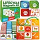 thumbnail image 1 of Kit magnético Lifecycle QUOKKA con 120 tarjetas flash para niños de 2 a 4, 1 of 8