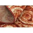 thumbnail image 2 of Unique Loom Autumn Round Geometric Modern Area Rugs, Brown, 2 of 3