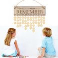 thumbnail image 1 of Gwong Decoración hogareña Palabras colgantes de pared Palabras de madera Imprimir Familia Ornamentos para el hogar Decoración de oficina Gwong 21059008, 1 of 7