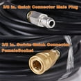 thumbnail image 4 of iMeshbean 25FT 5800PSI Replacement High Pressure Power Washer Hose -3/8" Quick Connect, 4 of 18