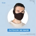 thumbnail image 2 of Máscara Deportiva De Invierno Equipo De Protección A Prueba De Viento Cubierta Facial Deportiva Gris Claro qarigey OD019378-13, 2 of 6