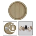 thumbnail image 3 of Bandeja de Almacenamiento de Cristal Perfecl de Madera de la Luna, 3 of 7