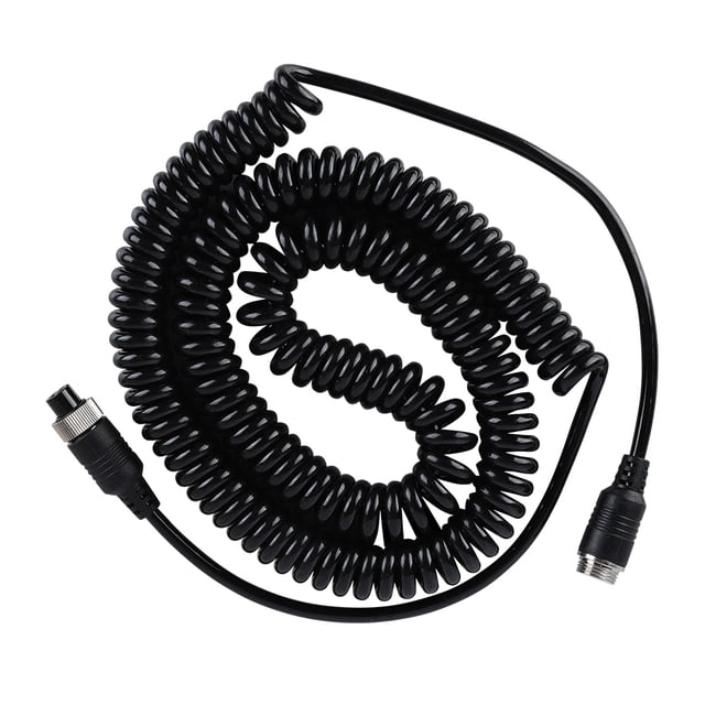 Conector de extensión de aviación para vehículo, resistente al agua, cobre, Cable de resorte, interfaz de cabezal de línea, 6m