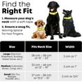 thumbnail image 2 of Heavy Duty Reflective Dog Collar \u Adjustable and with Durable Metal Buckle and Rings Odor chew Dog Collar for Small Medium and Large Dogs (Large Pink), 2 of 8