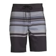 thumbnail image 4 of No Boundaries Men's and Big Men's 9" Schematic Swim Boardshorts, 4 of 5