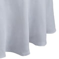 thumbnail image 3 of Home Details Chic & Rustic 70" Round Polyester Tablecloth in White, 3 of 6