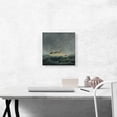 thumbnail image 2 of ARTCANVAS The Storm Tossed Vessel 1899 Canvas Art Print by Henri Rousseau - Size: 12" x 12" (0.75" Deep), 2 of 9