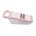thumbnail image 1 of Rallador grueso multifunción con caja, rallador manual de zanahorias, utensilios de cocina para frutas y verduras (rosa), 1 of 4