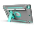 thumbnail image 6 of Allytech iPad 10.2" Case with Screen Protector Film, Heavy Duty Shockproof Kids Friendly Kicstand Full Protection Anti-scratch Back Cover Case for Apple iPad 10.2" 7th Generation, Gray/Mint, 6 of 7