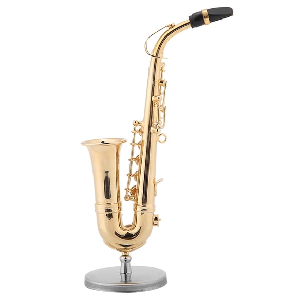 Réplica de soporte y estuche para saxofón alto de Miniature Instruments ANGGREK Otros