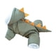 thumbnail image 3 of Abrigo de invierno para perros Abrigos para clima frío Chaqueta para perros Disfraz de dinosaurio para perros pequeños y gatos SG, 3 of 9
