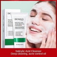 thumbnail image 3 of Limpiador facial con ácido salicílico, tratamiento para el acné, hidratante, control de la grasa, cuidado de la piel, espuma limpiadora facial, 2 unidades, 3 of 5