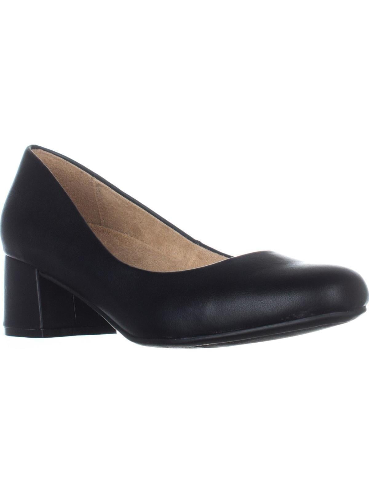 naturalizer warner square toe kitten heel