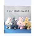 thumbnail image 1 of Adorable Grey Electronic Rabbit Plush Toy - Walking, Barking & Ear-Shaking Interactive Pet for Kids Aged 4-6, Soft Cuddly Companion, Low-Maintenance Electronic Pet, Compact Size for Travel, Perfect, 1 of 6