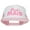 White Pink, variant on Bridesmaid Embroidered Foam Trucker Cap - Yellow White OSFM