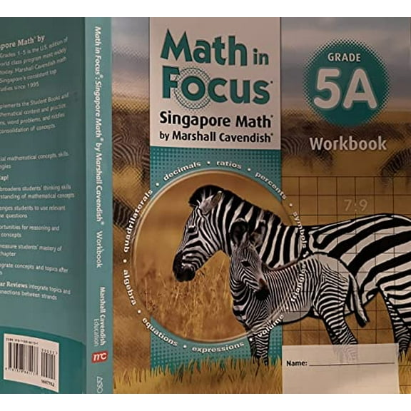 Pre-Owned Student Workbook a Grade 5 (Math in Focus (Sta)) Paperback