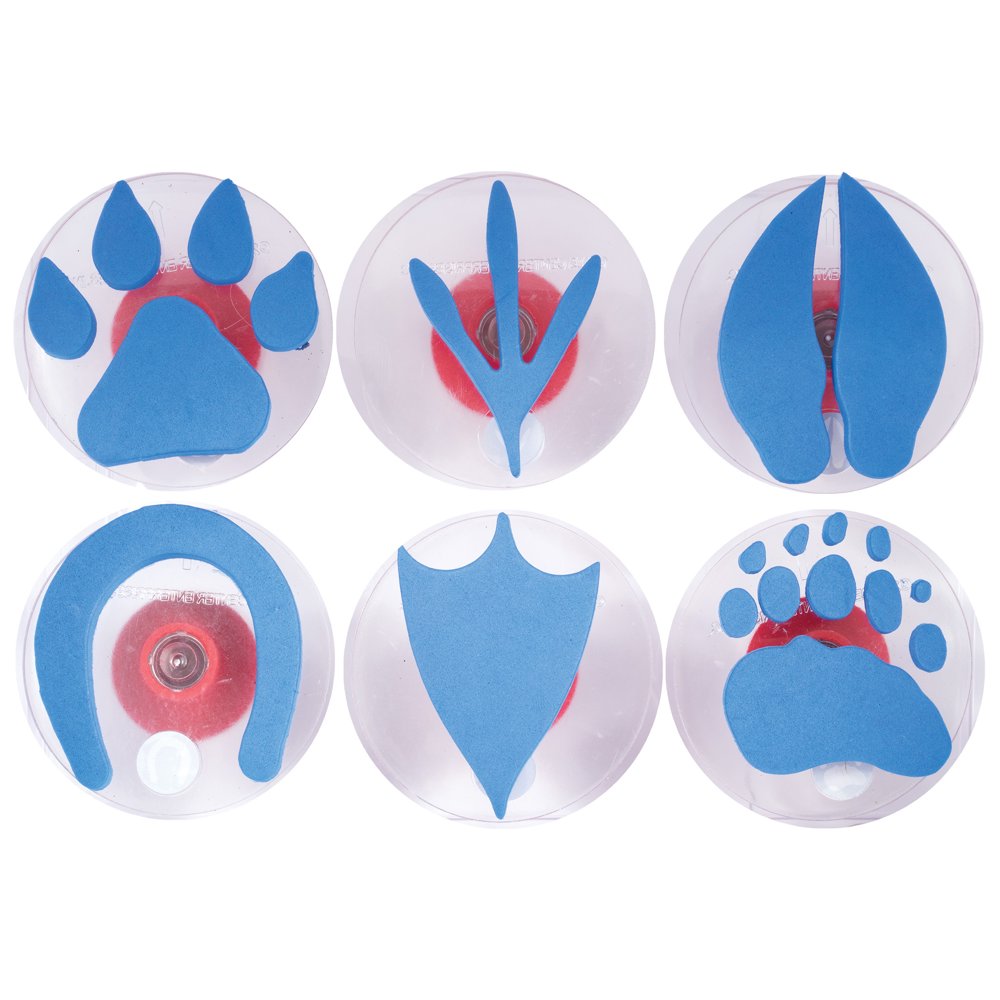 Ready 2 Learn Giant Stampers Paw Prints Set of 6