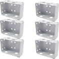 thumbnail image 2 of LAMIRO 6PCS 2Inch Blind Brackets Low Profile Box Mounting Bracket for Window Blinds, 2 of 4