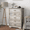 Grey - 5 Drawer, variant on Kicctian 5 Drawer Dresser for Bedroom, Farmhouse Chest of Drawer with Metal Handles, Modern Wooden Storage Cabinet for Living Room, Hallway, Entryway, Grey/Brown Contrast