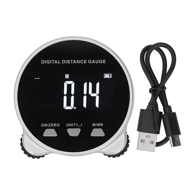 Digital Rolling Ruler For Cylindrical And Irregular Surfaces With LCD Backlight Display 0–199 M Range Millimeter Accuracy