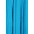 thumbnail image 5 of Women's Plus Size Casual 3/4 Sleeves Basic A-Line Pleated Solid Midi Dress, 5 of 5