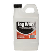 FogWorx Fog Juice - 1 Half Gallon of Organic Fog Fluid (64 oz) - Medium Density, High Output, Long Lasting Fog Machine Fluid