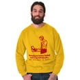 thumbnail image 4 of Full Time Job Fantasy Football Sports Men's Crewneck Sweatshirt Brisco Brands S, 4 of 5
