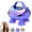 Purple, variant on Nurarelief Scalpease Massager, Flexible Rotating Massage with Adjustable Speed Settings, Wet/Dry Design with Detachable Components, Easy to Clean and Features a Wireless USB Design