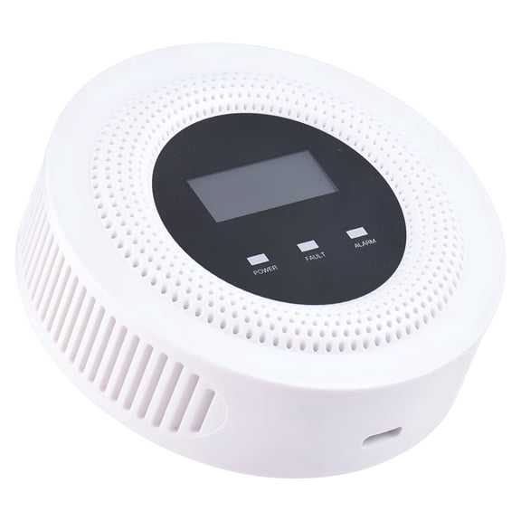 GJX WiFi Gas Leak Alarm, Smart Gas Detector for Natural Gas and Methane, Remote Control and App Notification