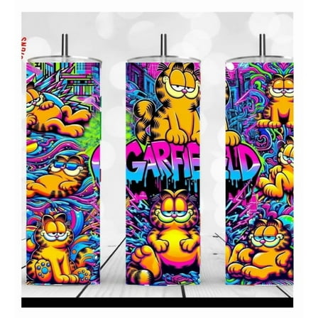 20oz Stainless Steel Tumbler with design