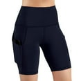 thumbnail image 2 of Shorts Womens Clearance Women High Waist Out Pocket Yoga Short Running Athletic Yoga Shorts Pants, 2 of 7