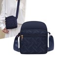 thumbnail image 1 of Bolso bandolera para acampar y hacer senderismo, bolso bandolera para mujer, bolso bandolera moderno de tela Oxford, 1 of 6