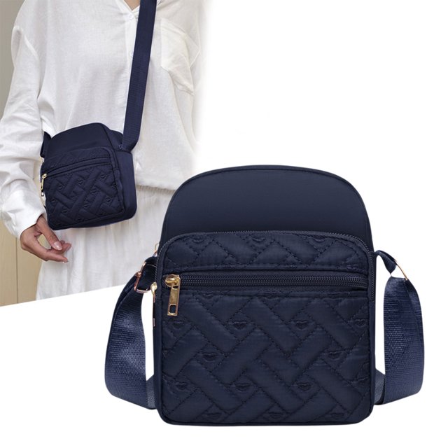 Bolso bandolera para acampar y hacer senderismo, bolso bandolera para mujer, bolso bandolera moderno de tela Oxford