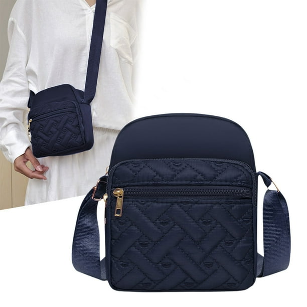 Bolso bandolera para acampar y hacer senderismo, bolso bandolera para mujer, bolso bandolera moderno de tela Oxford