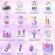 thumbnail image 4 of Kit de maquillaje Masiuve Kids para niñas con estuche cosmético de 3 a 12 años, 4 of 7