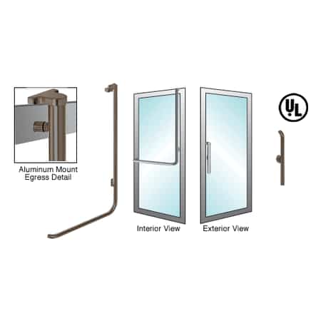 Crl Blumcraft 174 Oil Rubbed Bronze Right Hand Reverse Swing