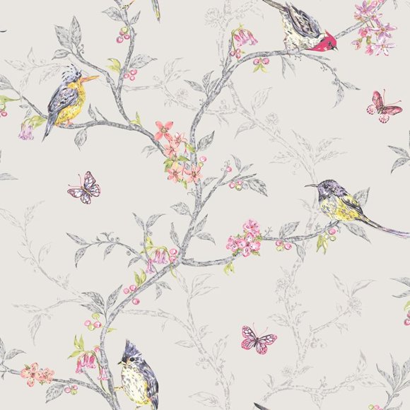 Holden Décor Papier Peint Phoebe Birds