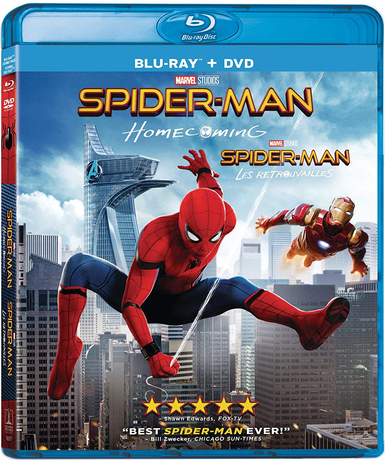 Spider-Man: Homecoming (Blu-ray DVD) 