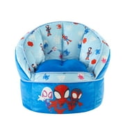 Marvel Spider-Man Kids Bean Bag Chair - Blue Polyester