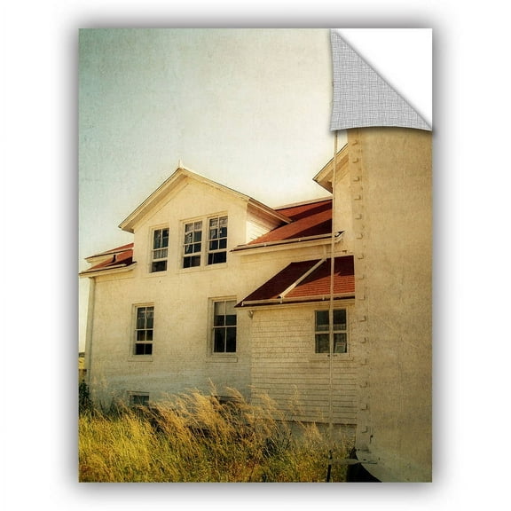 ArtWall Kevin Calkins "Lighthouse and Beach Grass" ArtAppealz Removable Wall Art