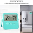 thumbnail image 2 of Mistaha High & Low Temperature Alarms Thermometer with Timer Indoor Thermometer with High and Low Alarm Digital Fridge Thermometer with Large LCD Display, 2 of 8