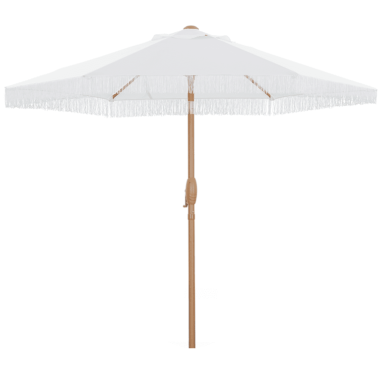 7.5 white patio umbrella Best Choice Products 7.5ft Pole, Outdoor Market Umbrella with Push Button Tilt and Crank Lift, Steel Pole Umbrella for Backyard Patio Garden Pool Outdoor Shade making it an excellent choice for your outdoor leisure needs Ledge Lounger Premier Aluminum Umbrella